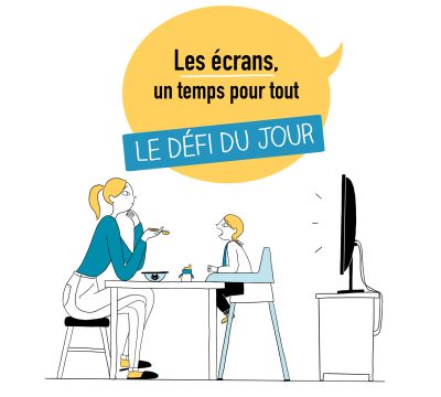 défi écrans un temps pour tout