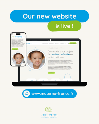 Lire la suite à propos de l’article Refonte d’un site web BtoB  – materna, leader européen en nutrition infantile
